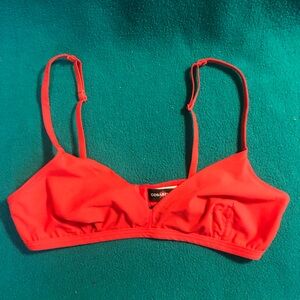 Cosabella Red Mesh Bralette Sz M